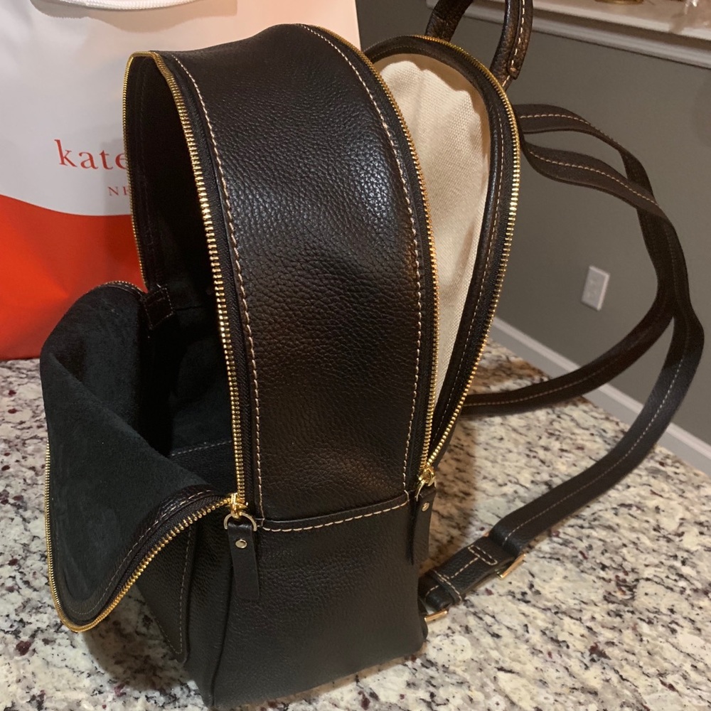 NWT Authentic Kate Spade Emily Leather Backpack - Picture 8 of 8
